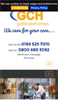 Mobile Screenshot of goldcarehomes.com